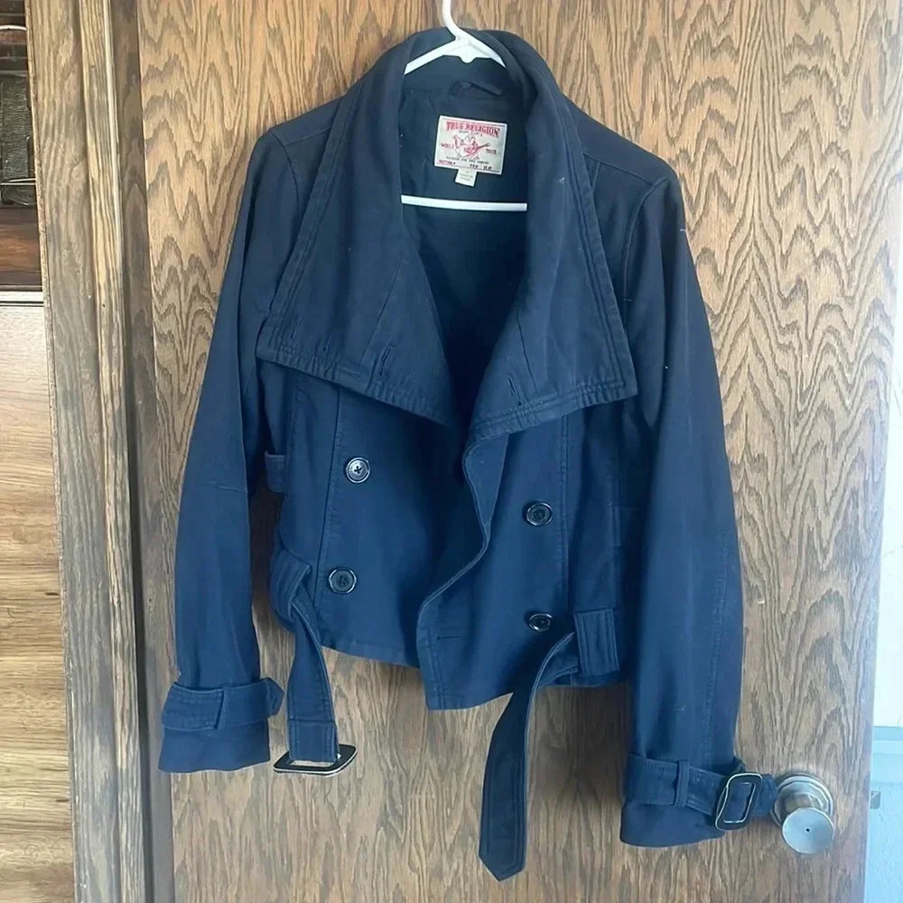 Navy True‎ Religion Jacket M